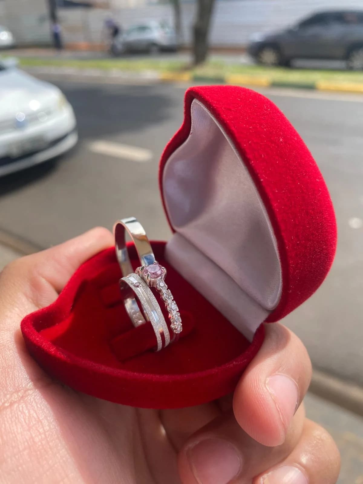 Aurora Duo com Pedra Central 3mm — miniatura 3