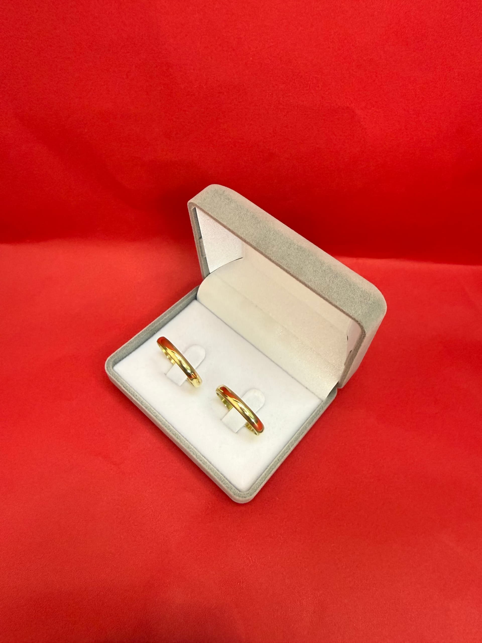 Par de Moeda Antiga 3mm tradicional abaulada + Gravação